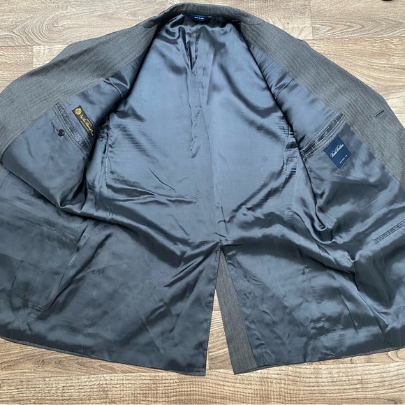 Brooks Brothers Loro Piana Wool Herringbone Blazer - Picture 9 of 16